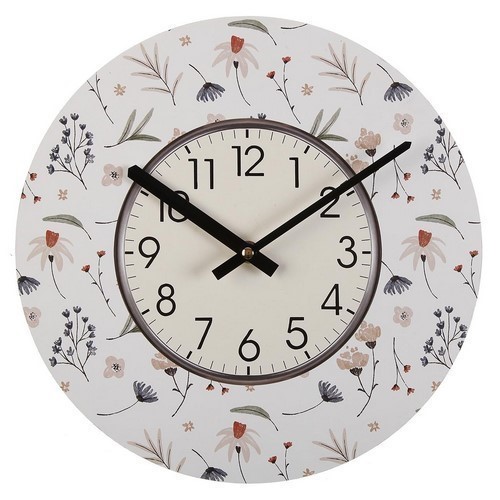 RELOJ PARED VERSA LILI REDONDO 29CMS